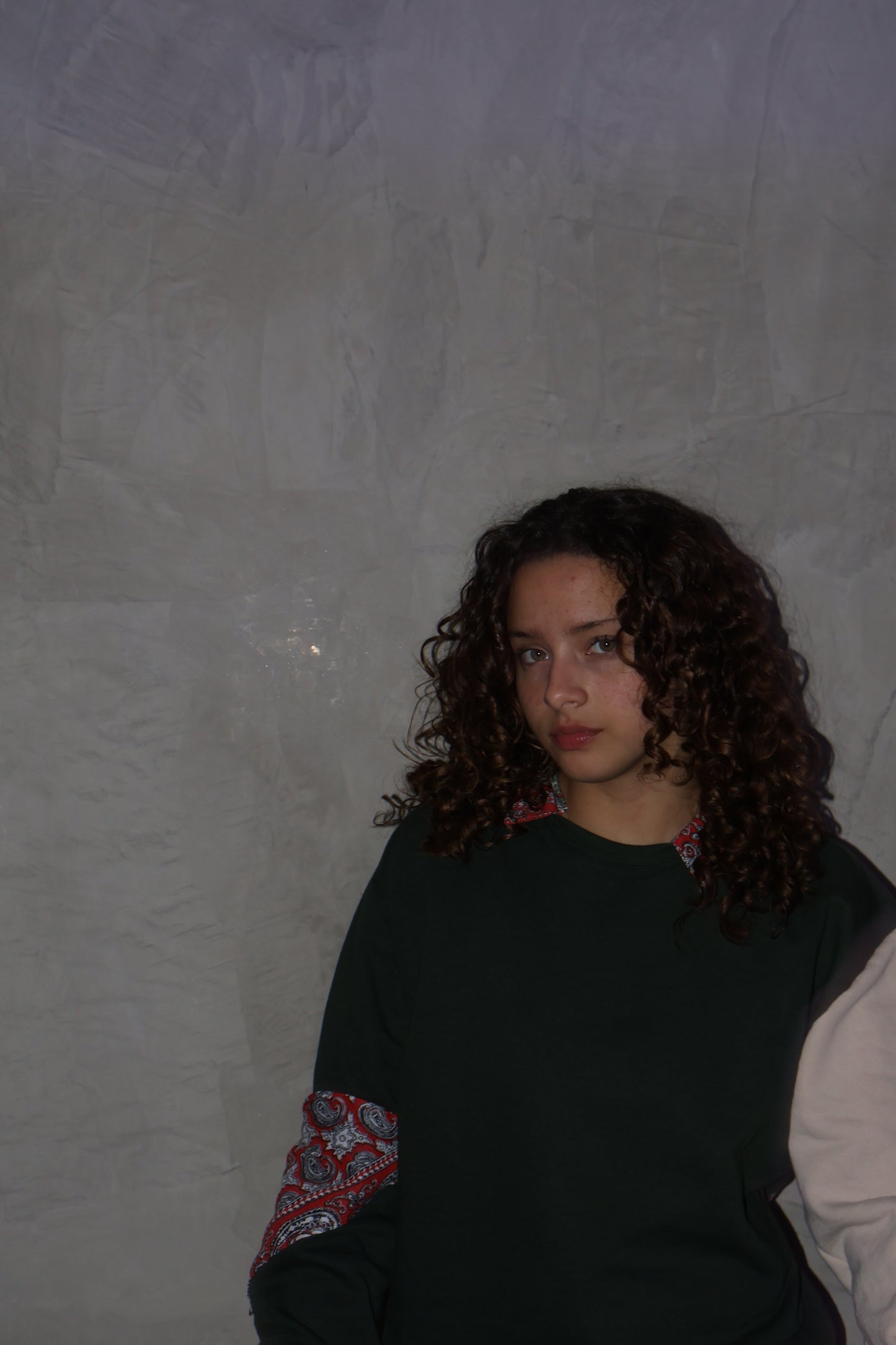 Paliacate neck pull over